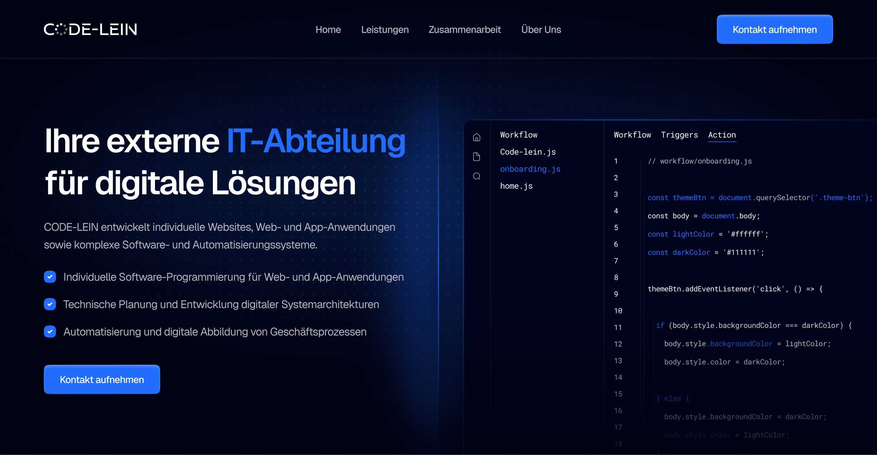 CODE-LEIN Website