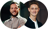 Julian Jehn und Johann Peters
